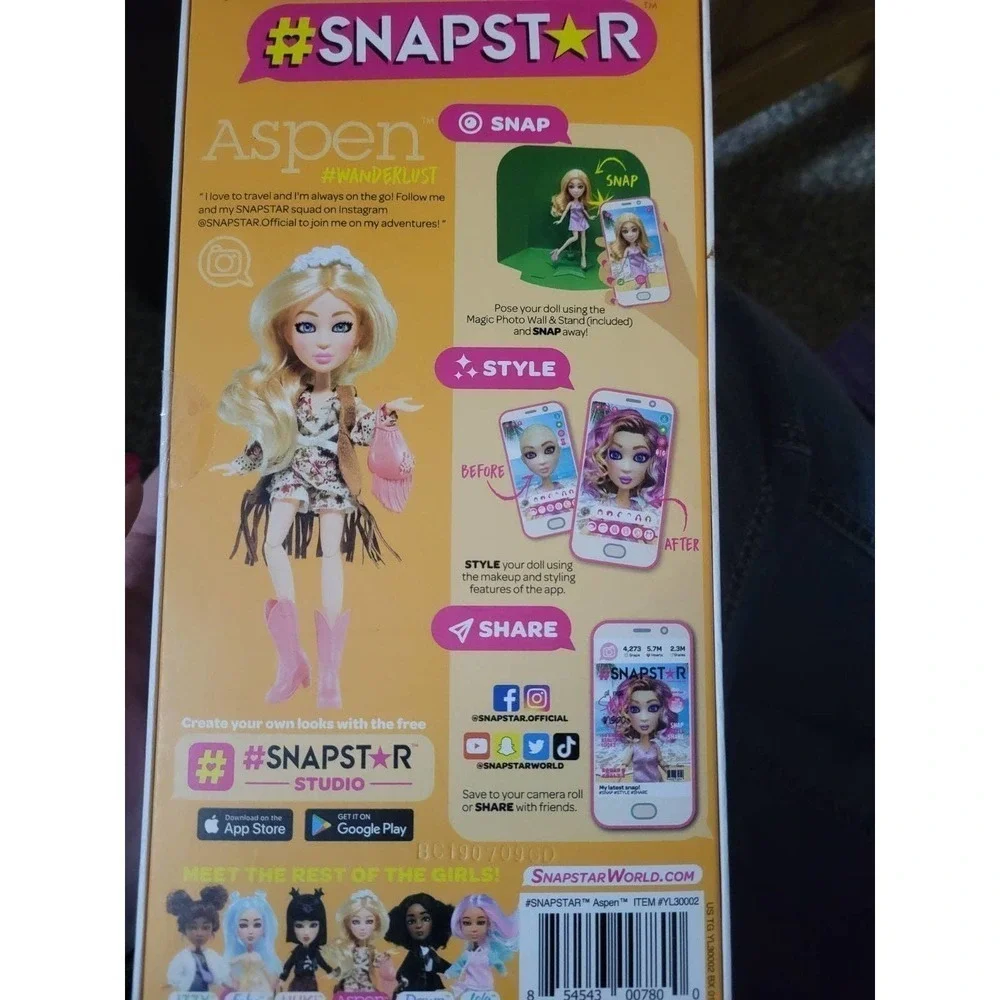 Aspen snapstar Doll